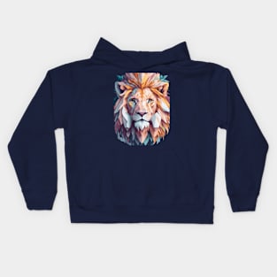 The Vibrant Mosaic Colors of the Lion Kids Hoodie